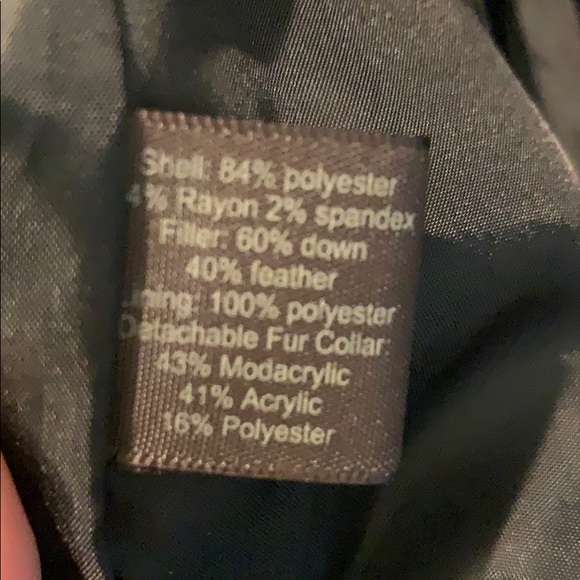 NWT THE LIMITED Faux Fur Down Puffer Vest Jacket - Picture 7 of 9